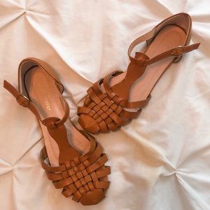 Woven sandals